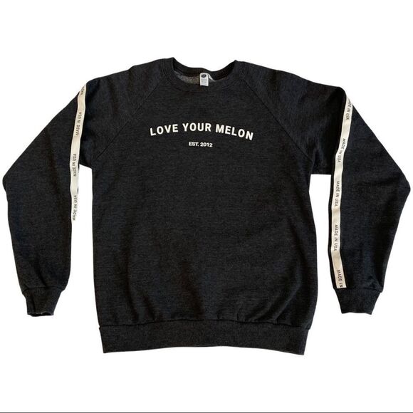 Love Your Melon • Women’s Sweatshirt • Dark Charcoal Classic Crew • Medium - Picture 1 of 8